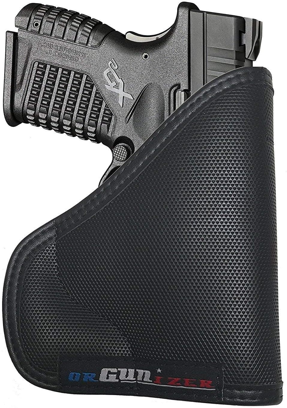 Custom Fit Leather-Trimmed Poly Pocket Holster Fits Springfield XDs 45 (D)