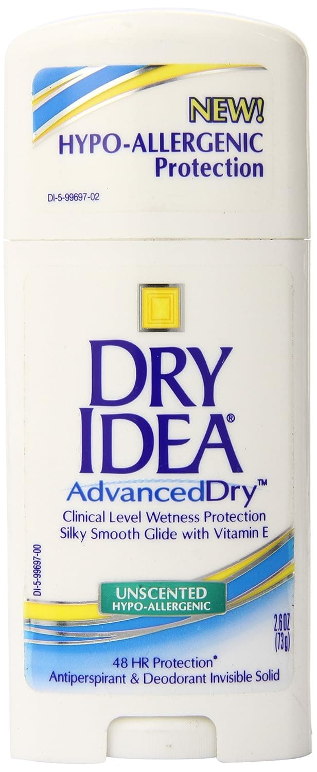 Dry Idea Advanced Dry Invisible Solid, Unscented, 2.6-Ounce