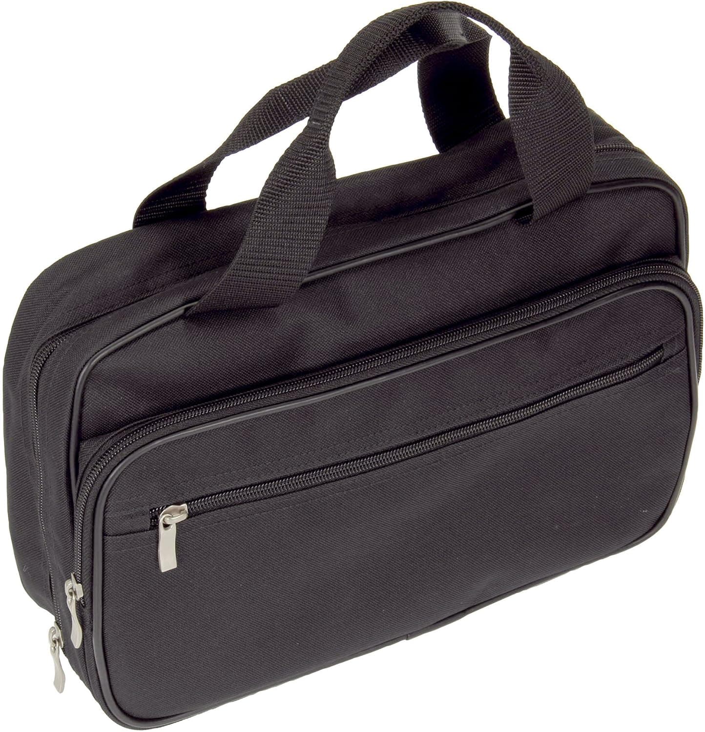 Household Essentials Double Sided Travel Kit Bag, Black, One Size