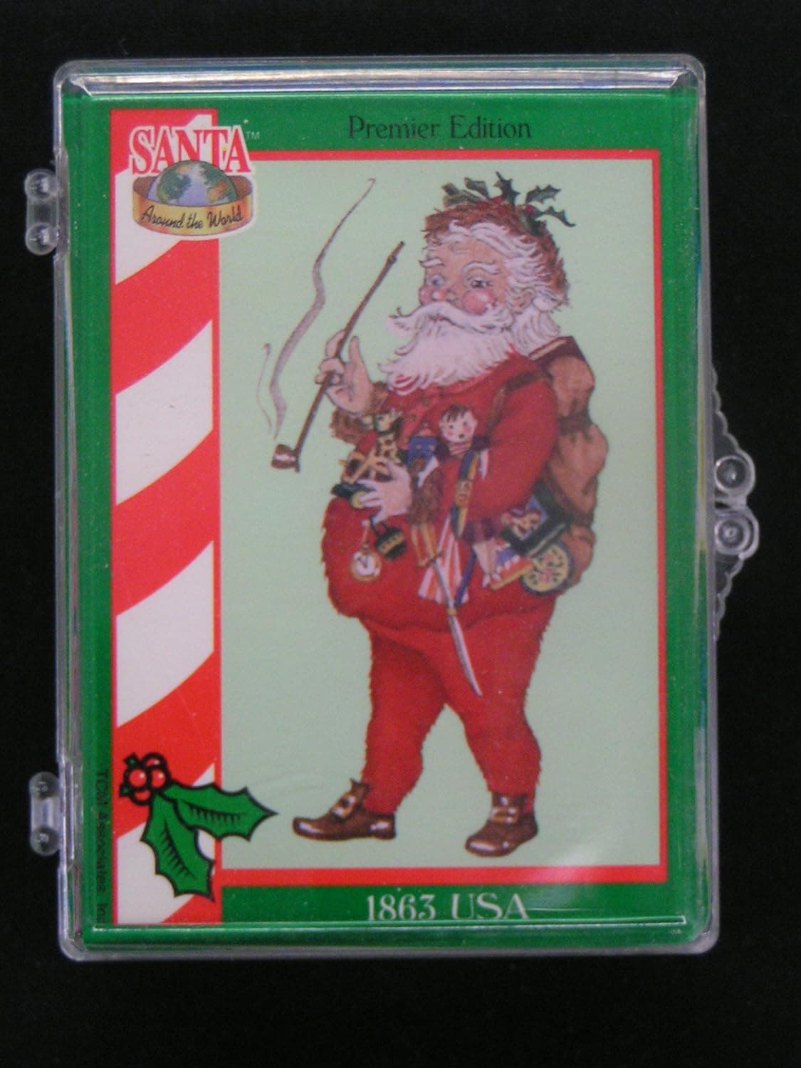 Santa Around The World Premier Edition 72 Trading Card Set