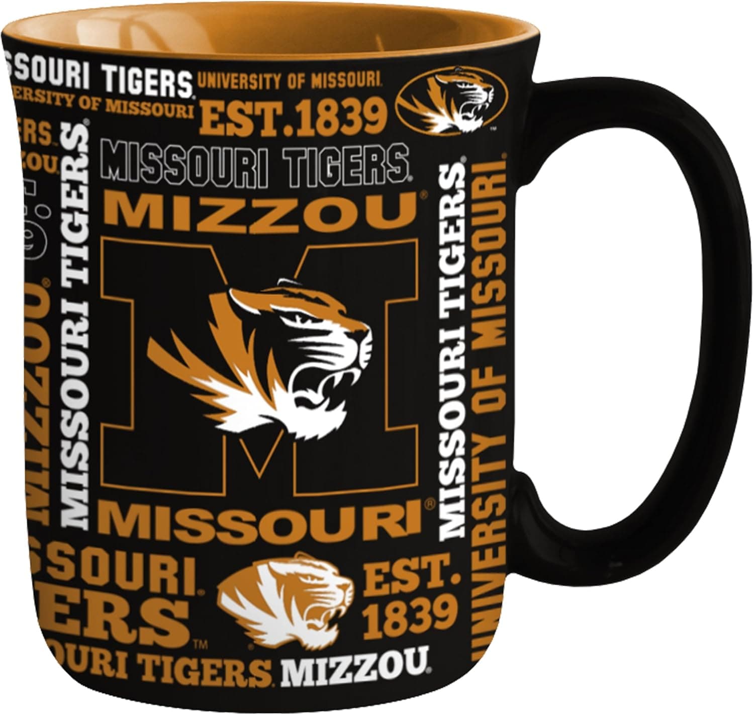 Boelter Brands NCAA unisex NCAA Sculpted Spirit Mug, 17-ounce