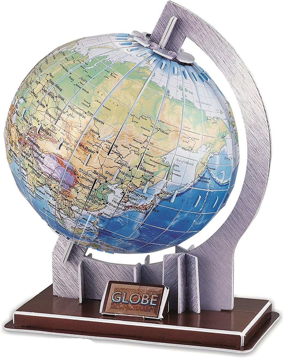 Liberty Imports 3D Puzzle DIY Model Set - Worlds Greatest Architecture Jigsaw Puzzles Building Kit (Planet Earth)