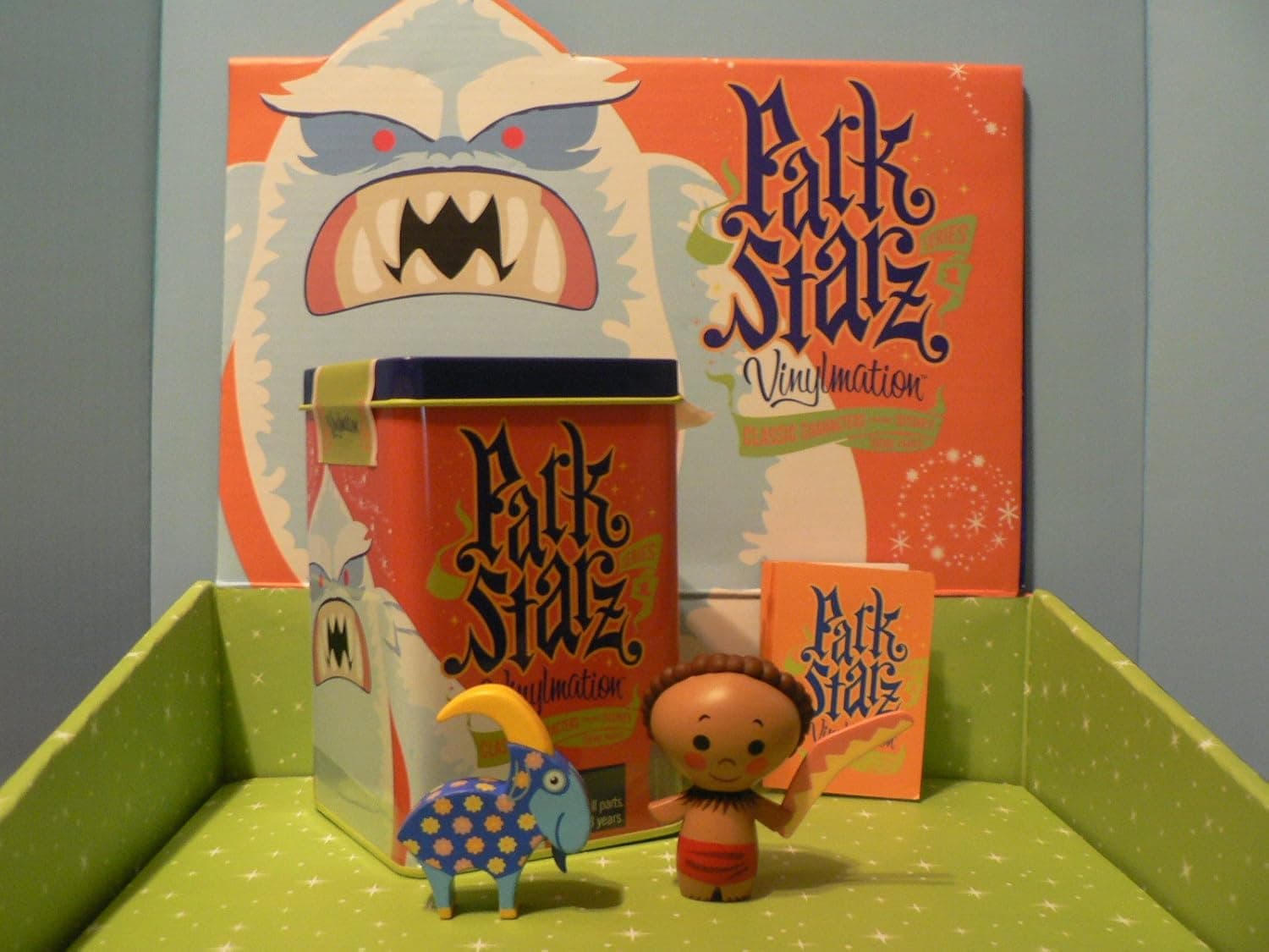 NEW Disney Vinylmation Park Starz Series 1 Goat an Guinea Boy It's Small World LOOK