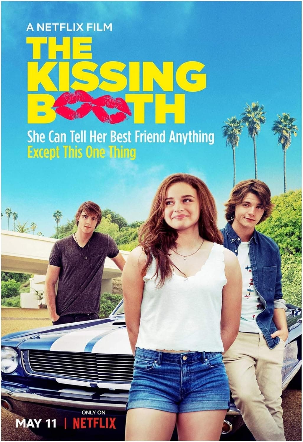 The Kissing Booth Movie Poster 24 x 36 Inches Full Sized Print Unframed Ready for Display