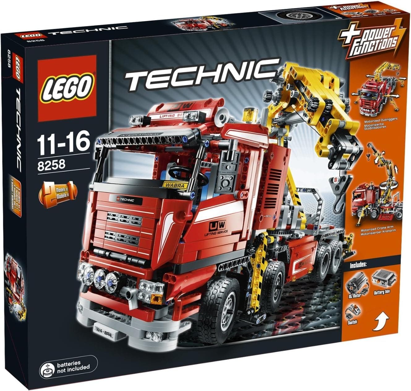 Lego Technic Crane Truck 8258