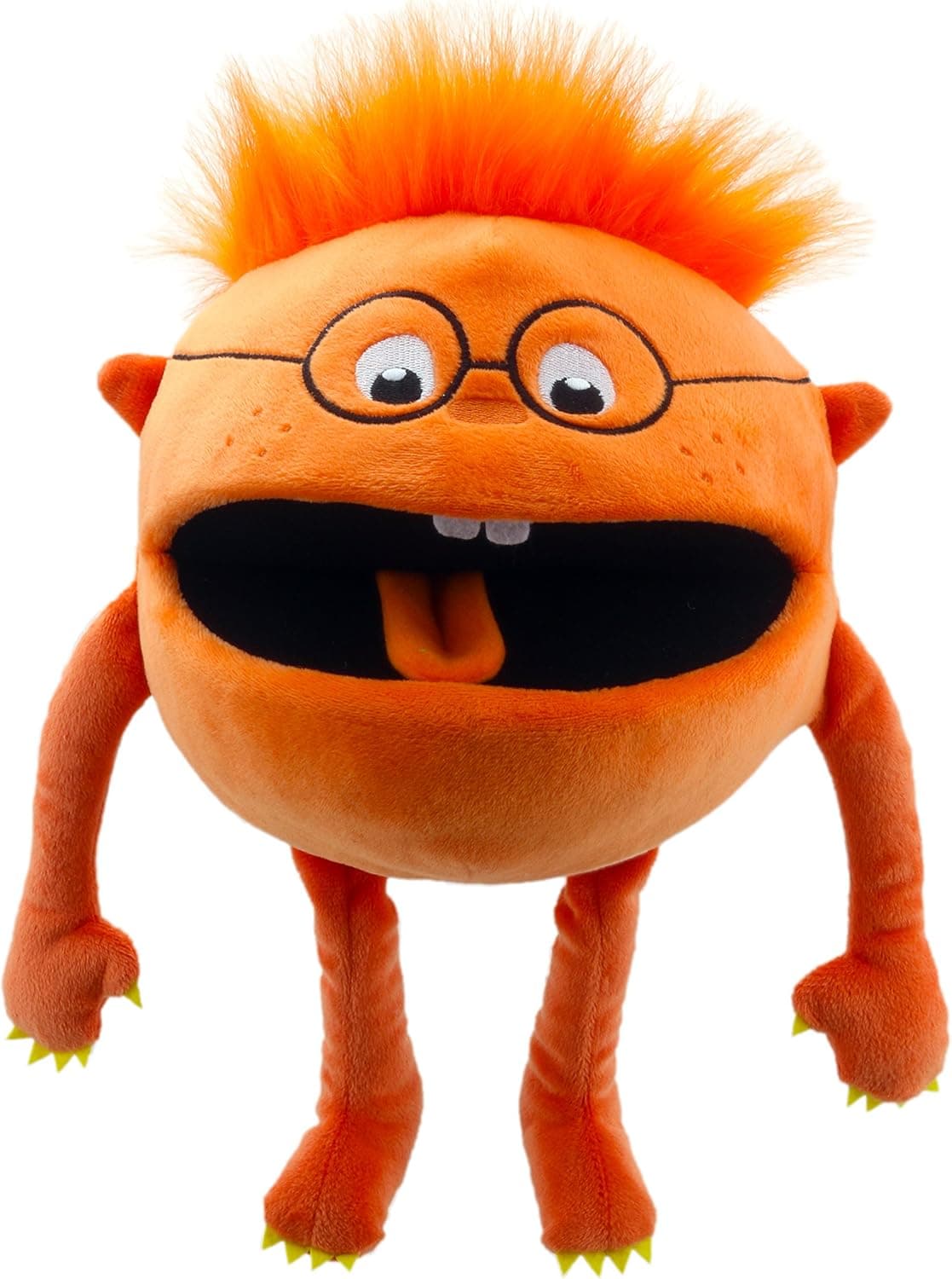 The Puppet Company Baby Mosters Orange Monster Hand Puppet