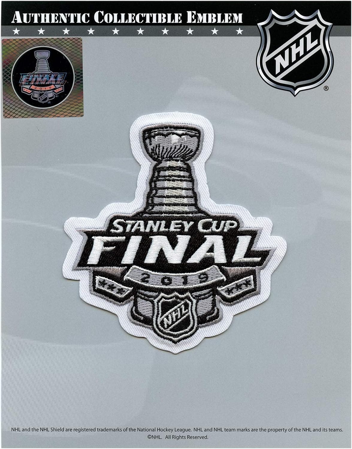 National Emblem 2019 NHL Stanley Cup Final Patch