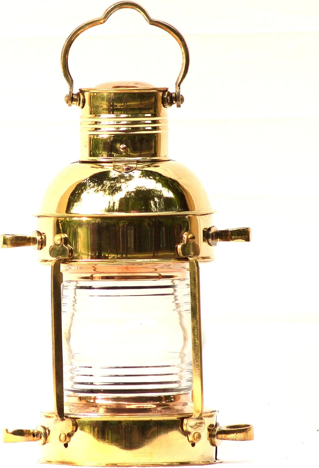 collectiblesBuy Antique Vintage Art Decorative Ship Lamp Copper Mix Nautical Ship Lamp Shiny Brass