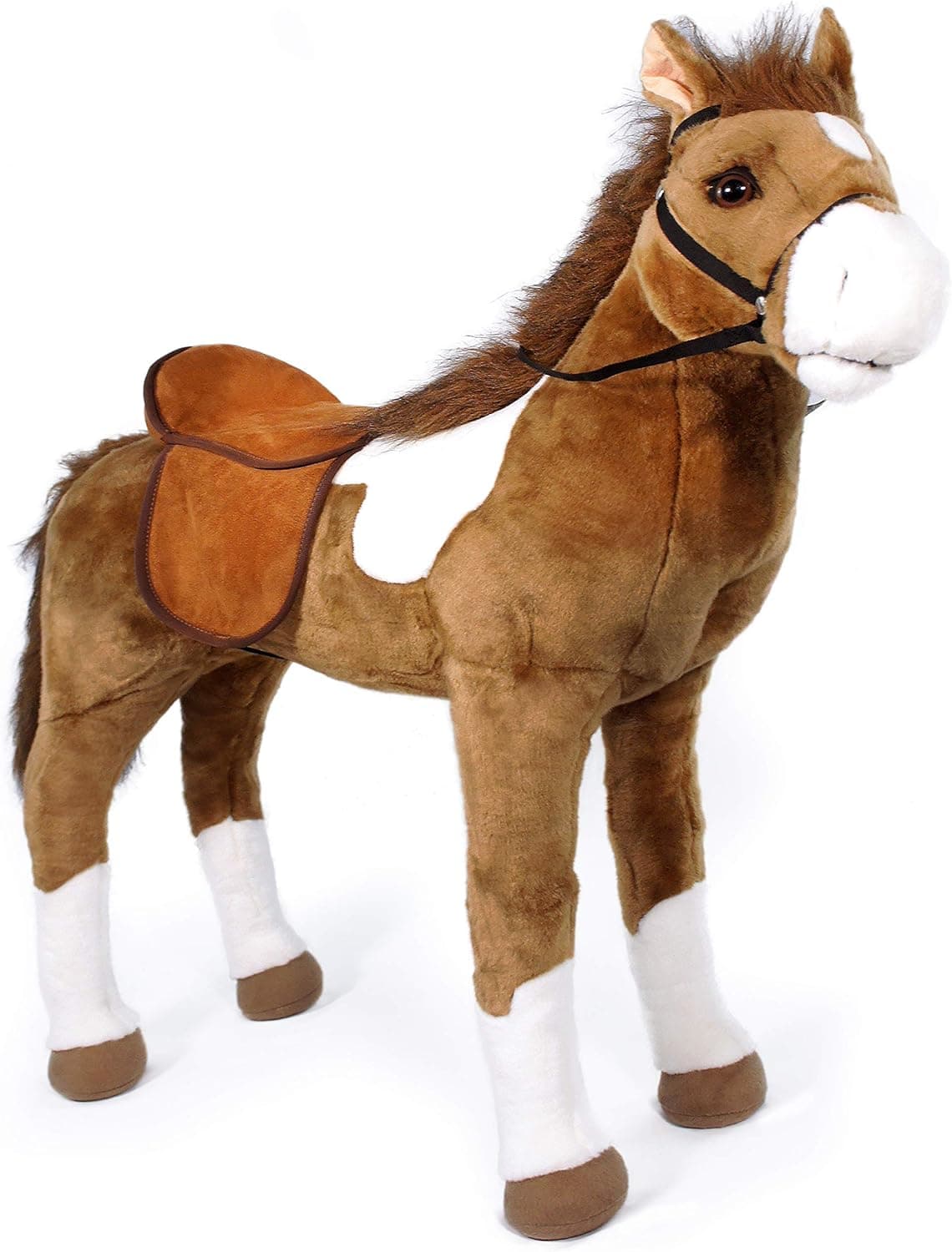 VIAHART Angelina The Horse - 28 Inch Large Standing Stuffed Animal Plush Pony - by Tiger Tale Toys