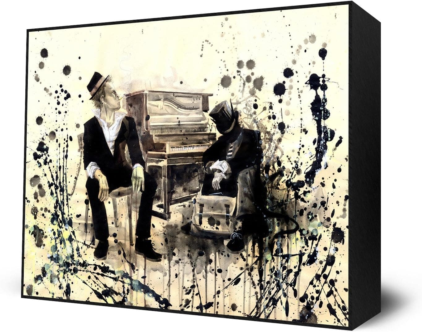 Tom Waits Mini Art Block
