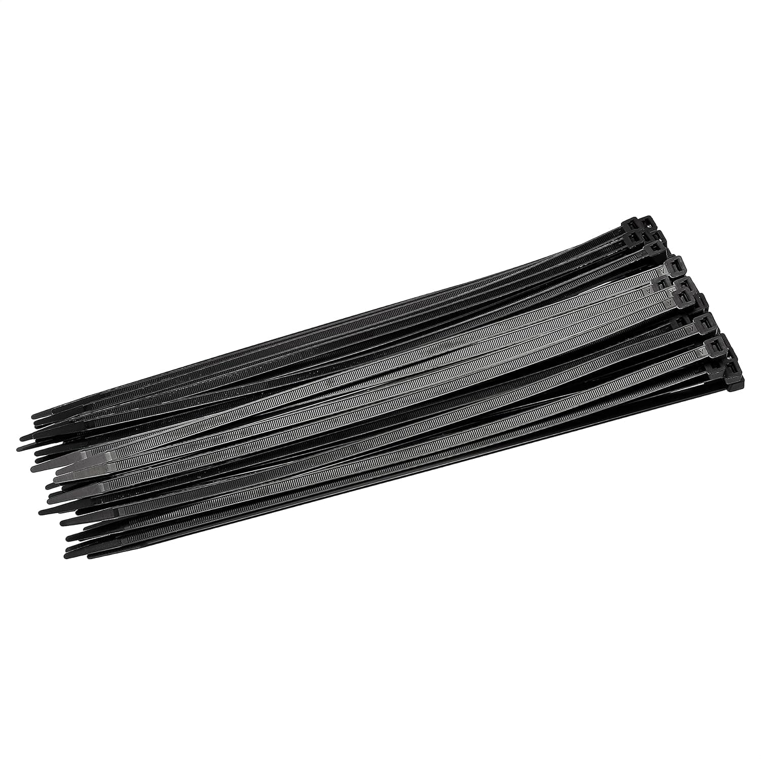 Amazon Basics Multi-Purpose Cable Ties - 18-Inch/450mm, 50-Piece, Black