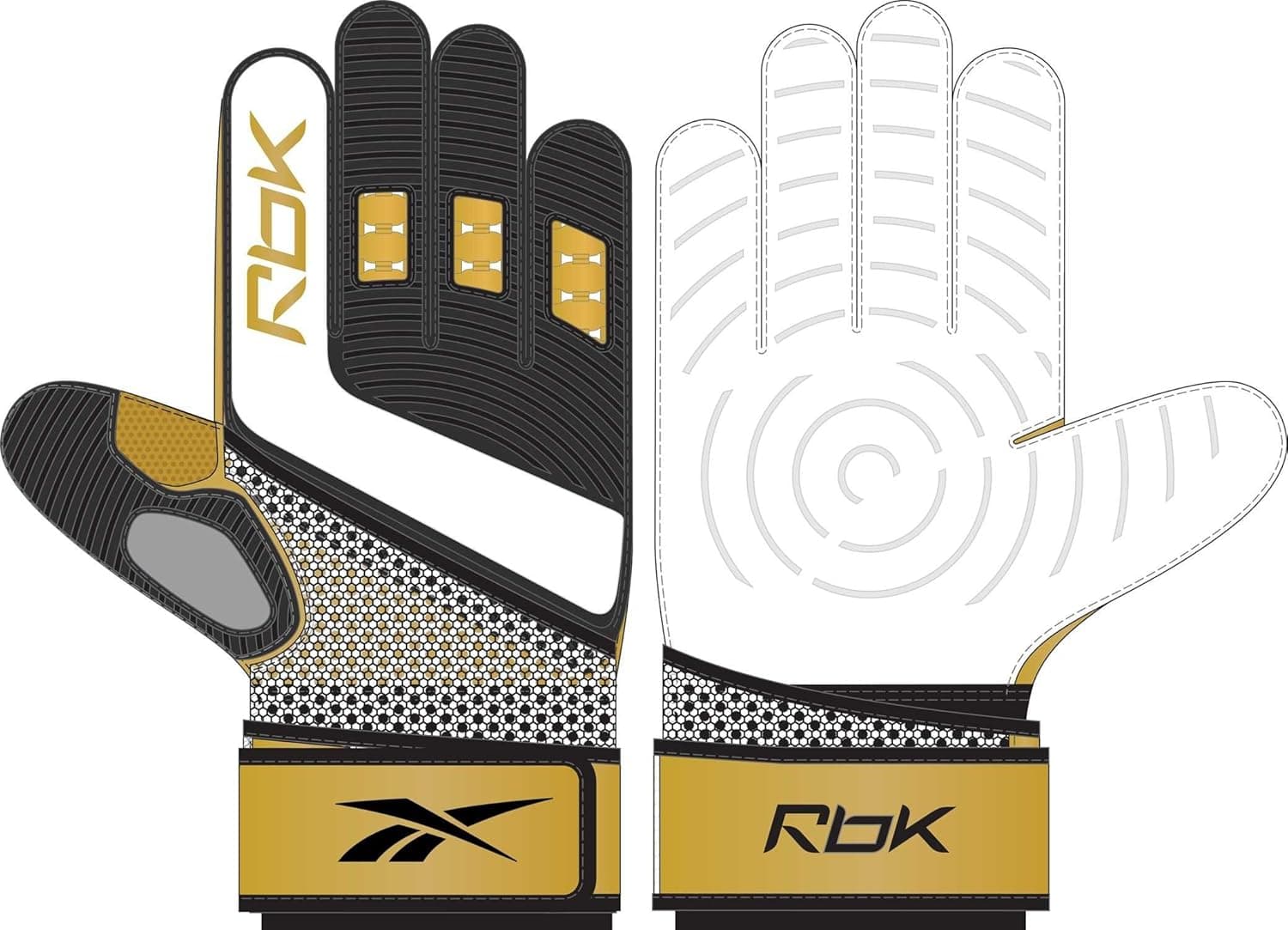 Reebok Soccer RBK Elite Goalkeeper Gloves