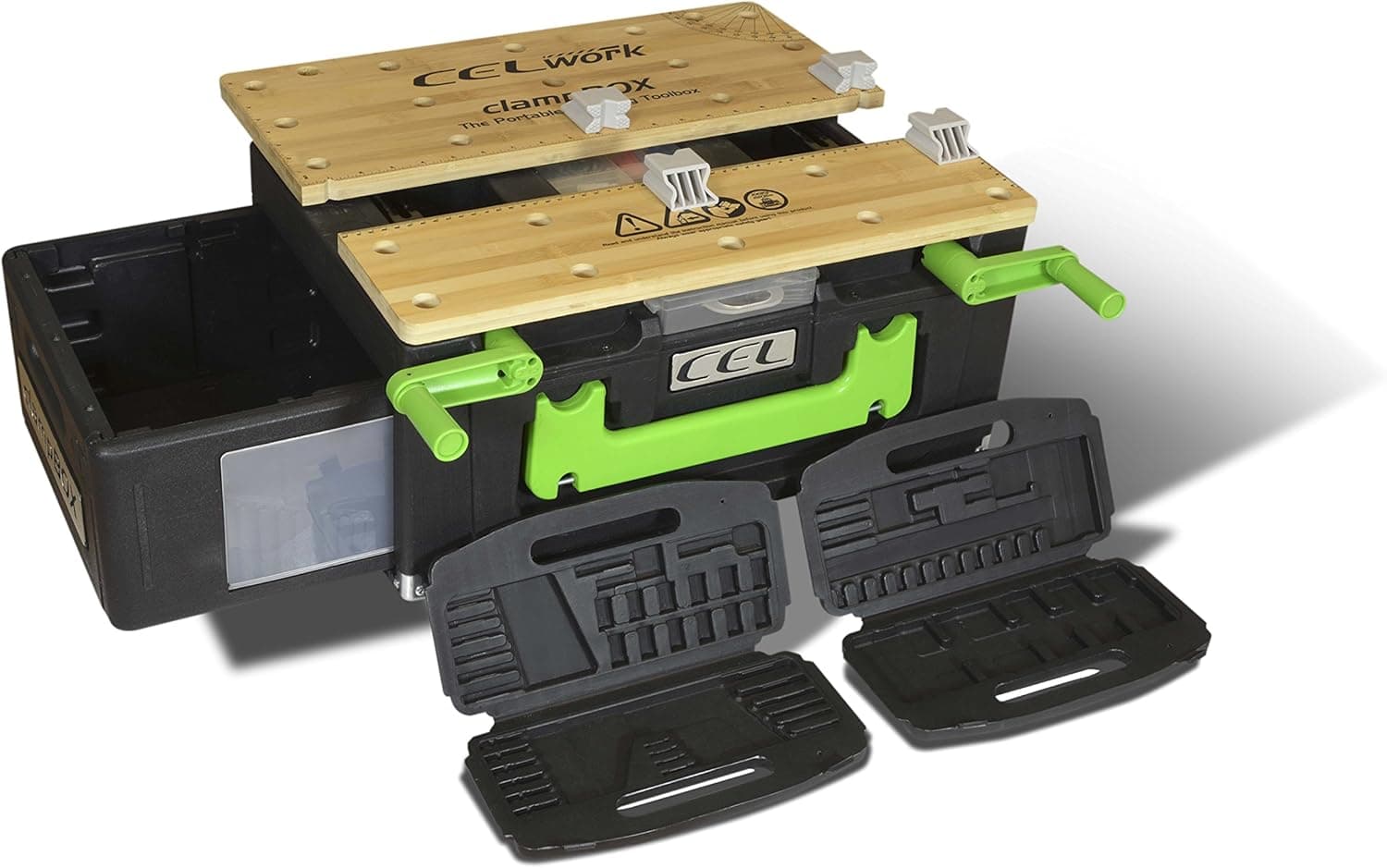 CEL WQ1 Work Quattro All-In-One Clamp and Toolbox
