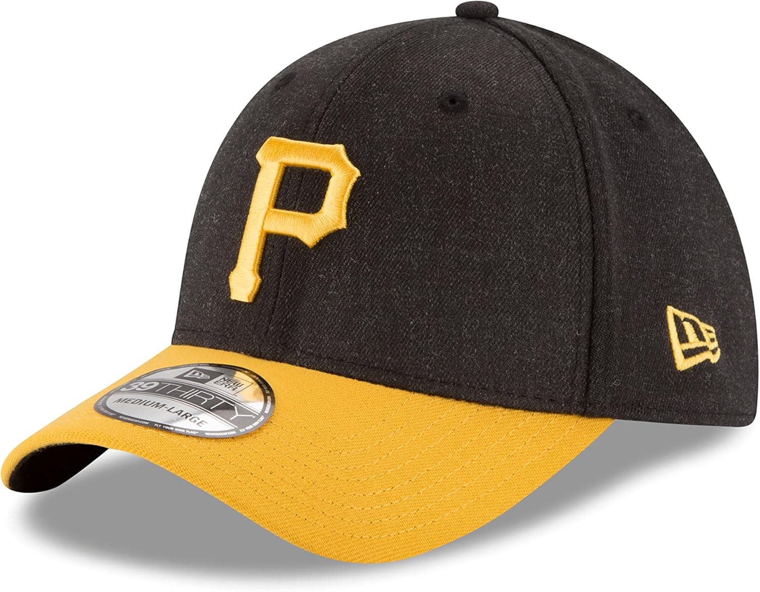 New Era MLB Pittsburgh Pirates Gray Change Up Classic 39Thirty Stretch Fit Cap