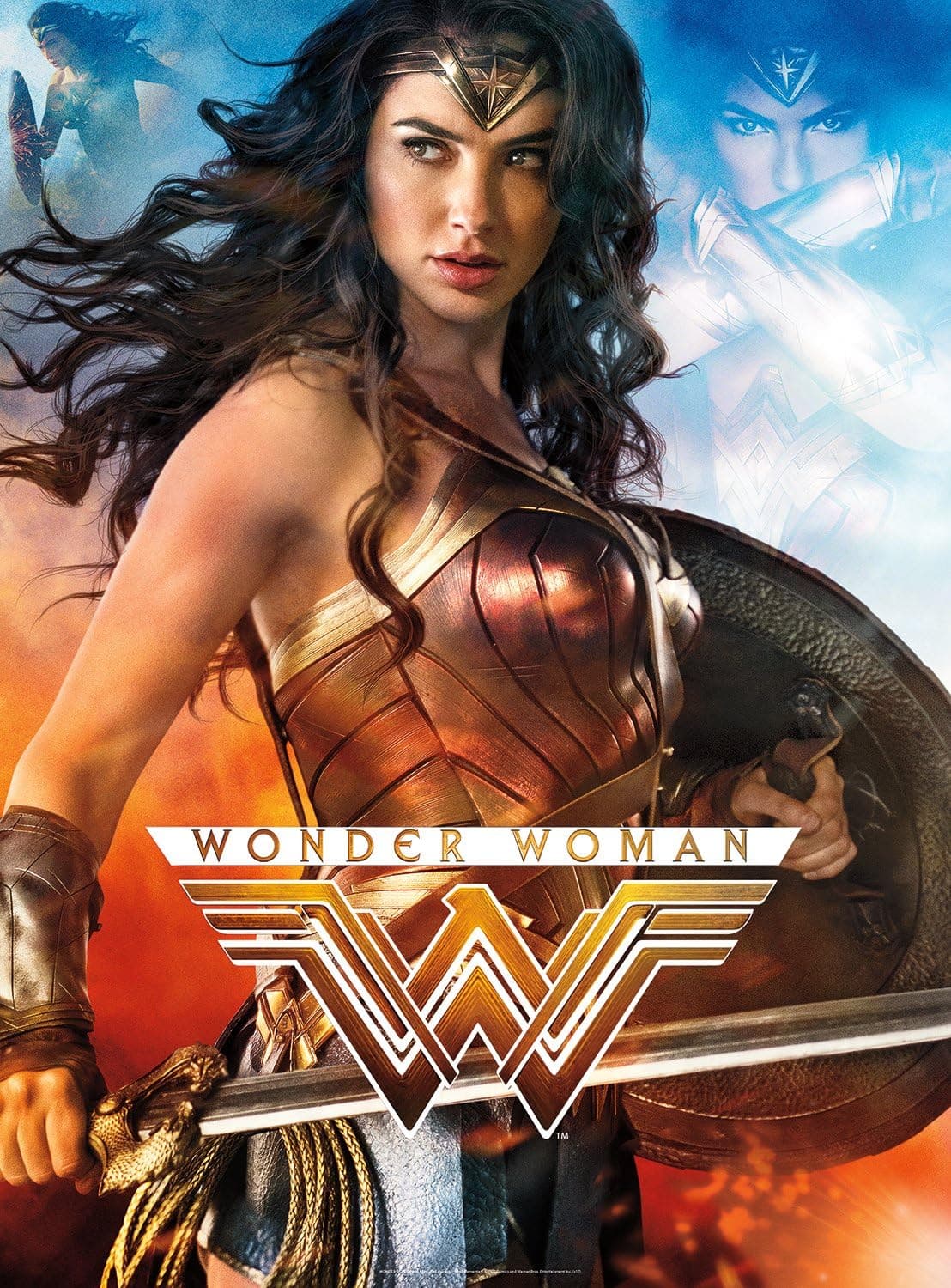 Buffalo Games - Wonder Woman - Glow in the Dark 1000 Piece Jigsaw Puzzle