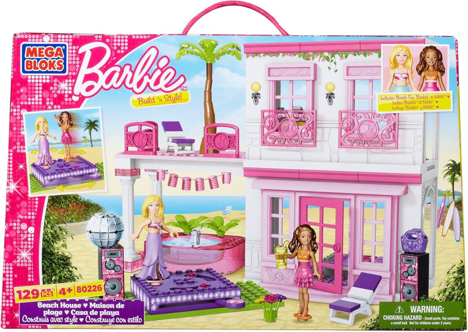Barbie Mega Bloks Beach House