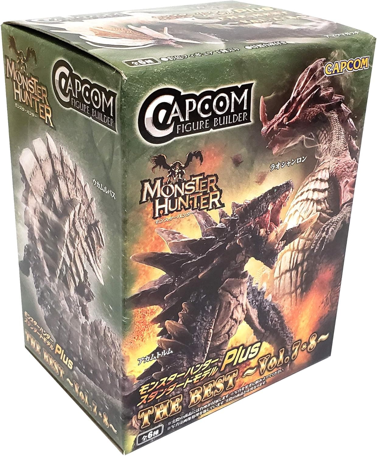 Capcom CFB Monster Hunter Plus The Best Vol. 7, 8 Action Figures (Single Random Blind Box)