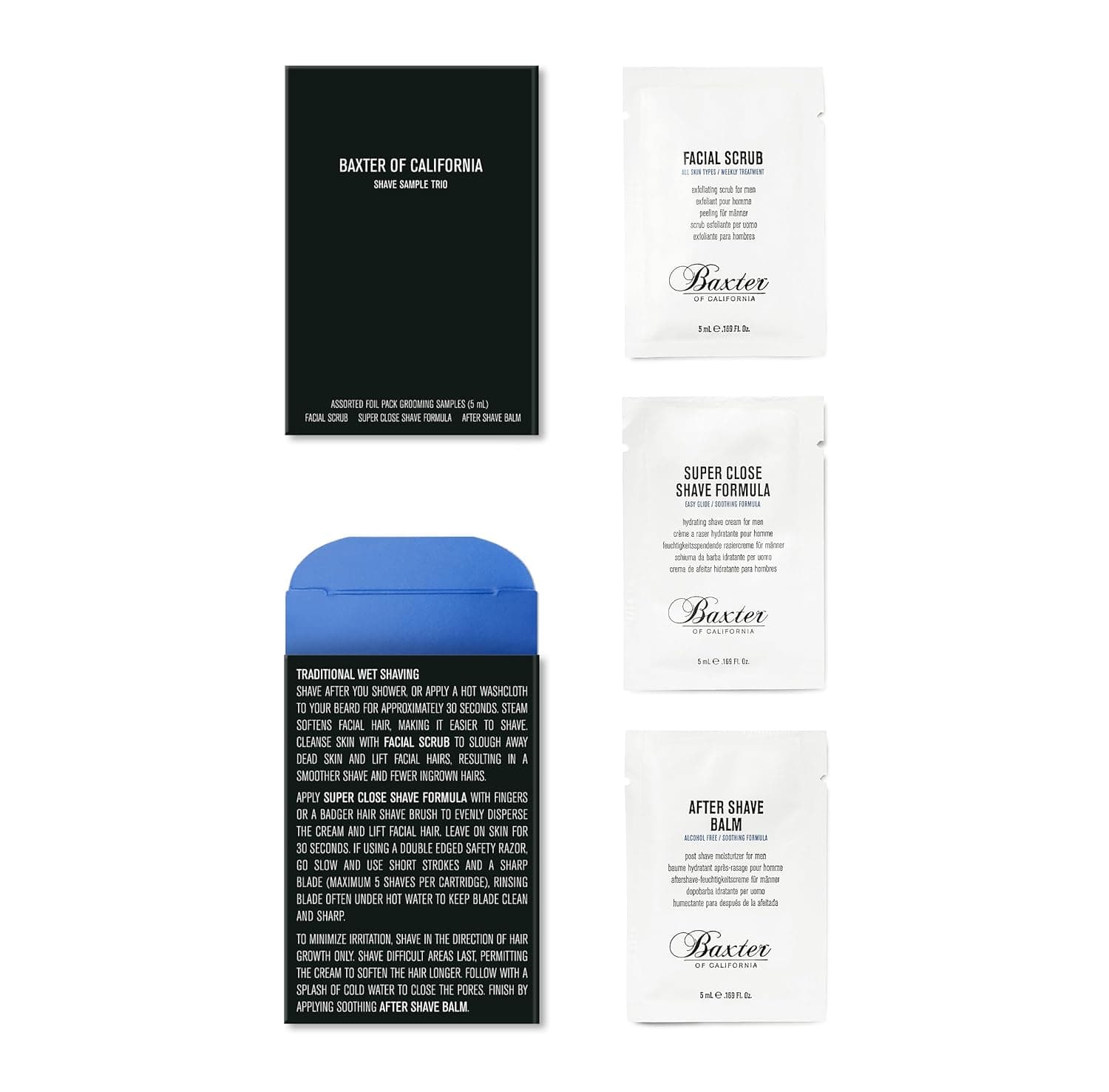 Baxter of California Shave Sample Trio