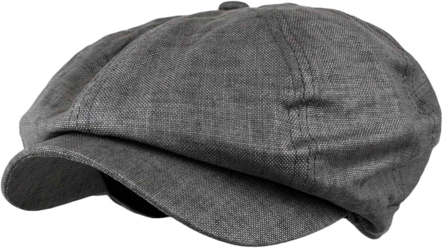 Wonderful Fashion Men's Linen 8 Panel Applejack Gatsby newsboy IVY Hat