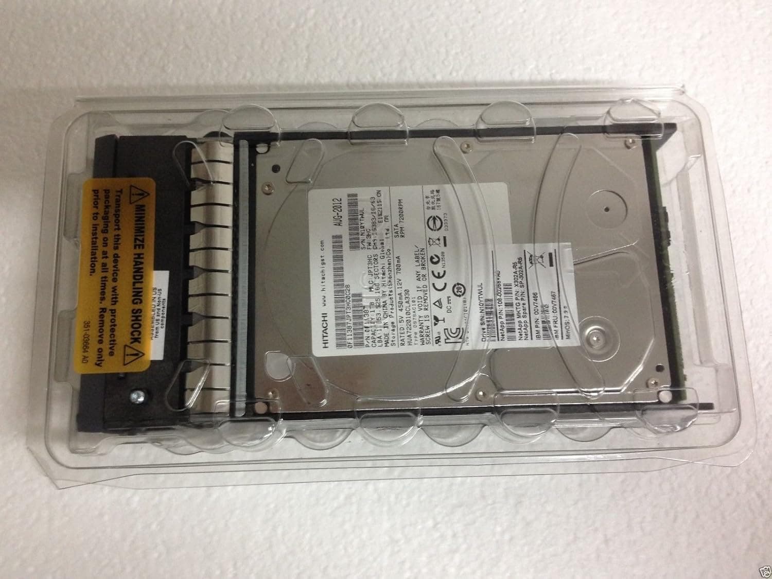 Netapp X302A-R5 1TB 7.2K SATA 3.5" Disk Drive