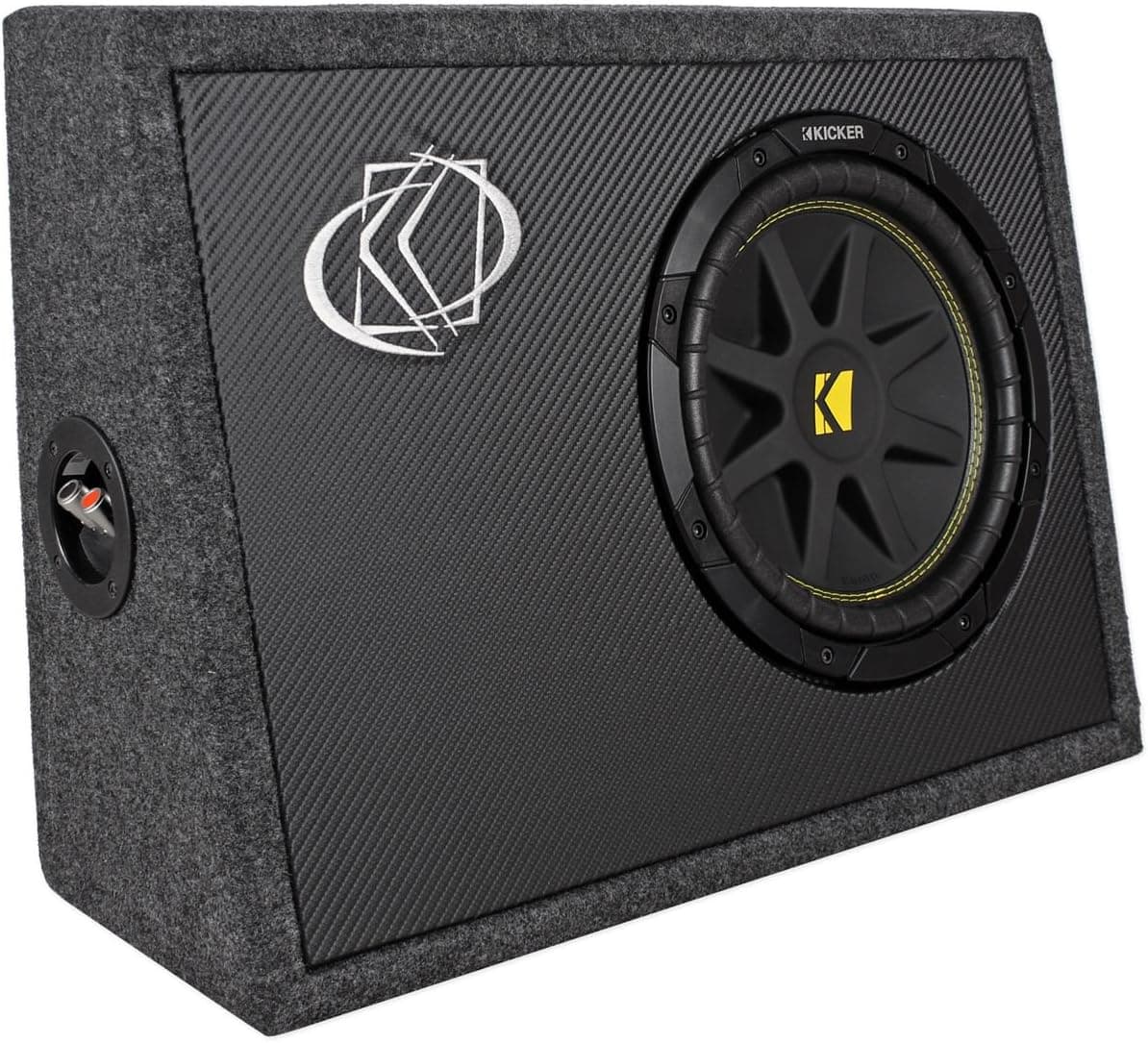 Kicker 10TC104 10" 150 Watt RMS Car Audio Subwoofer in Truck Style Enclosure