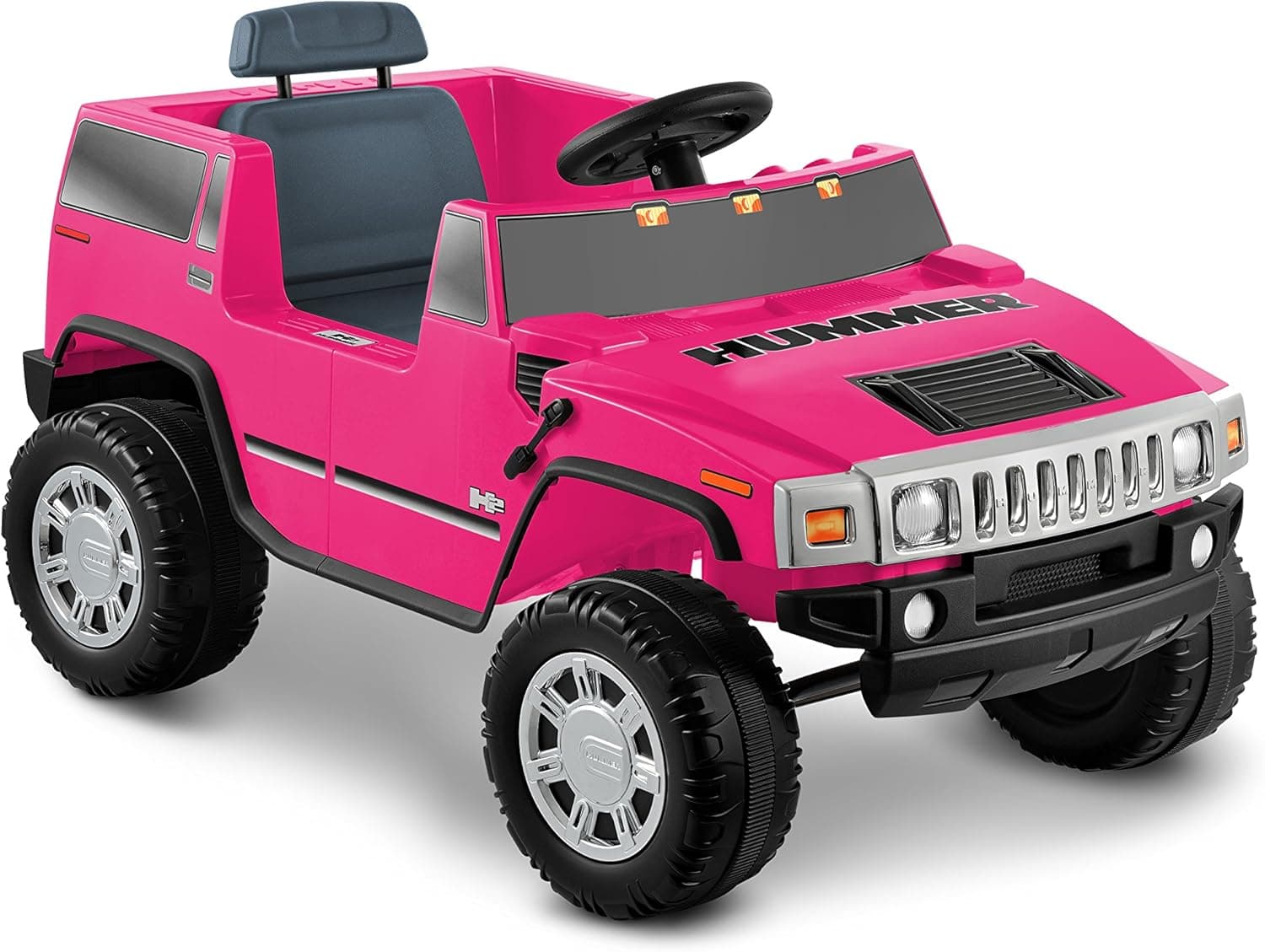 National Products 6V Pink Hummer H2 Battery Operated Ride-on
