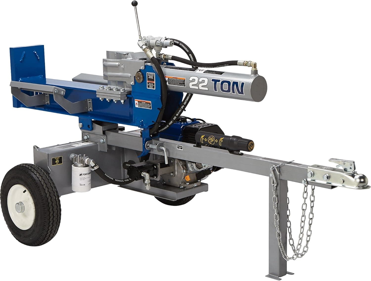 Powerhorse Horizontal/Vertical Log Splitter - 22 Tons, 208cc Powerhorse Engine