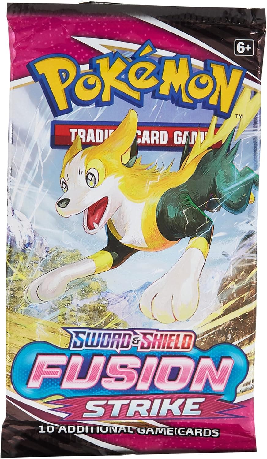 Pokémon TCG: Sword & Shield-Fusion Strike Sleeved Booster Pack (10 Cards)
