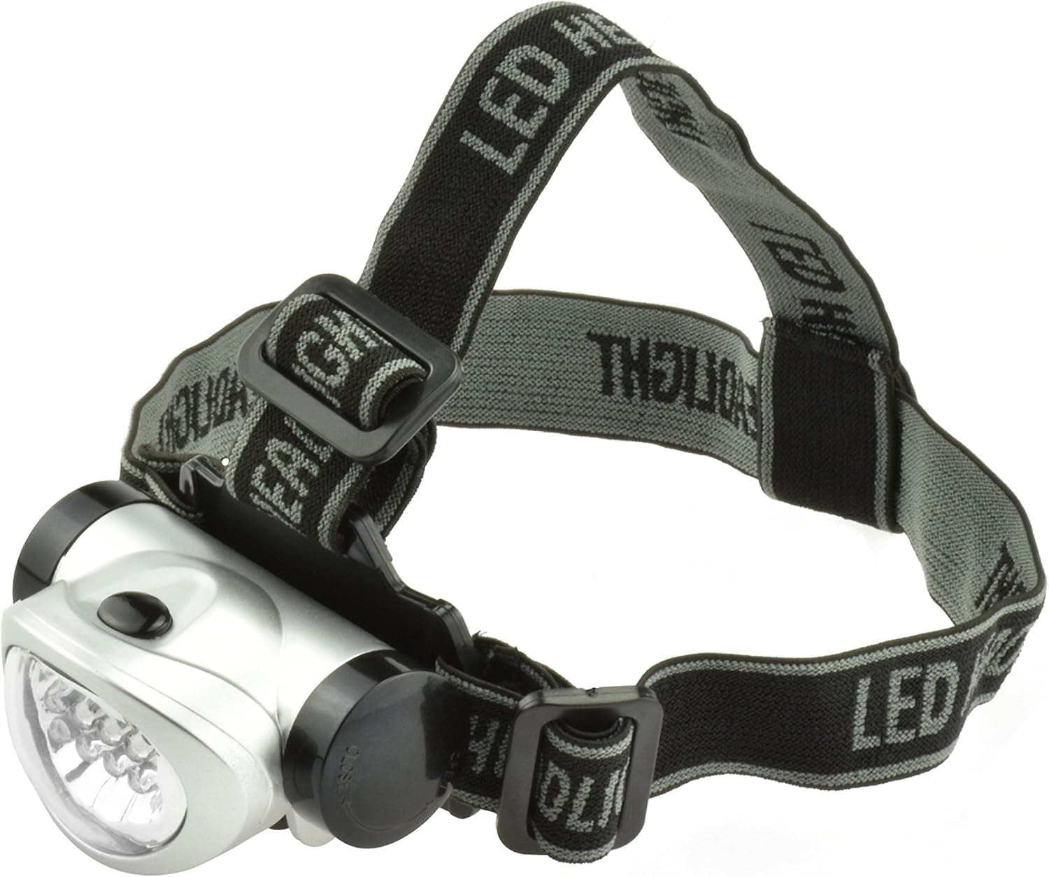 SE 8-LED Headlamp with Adjustable Head Strap - FL8288