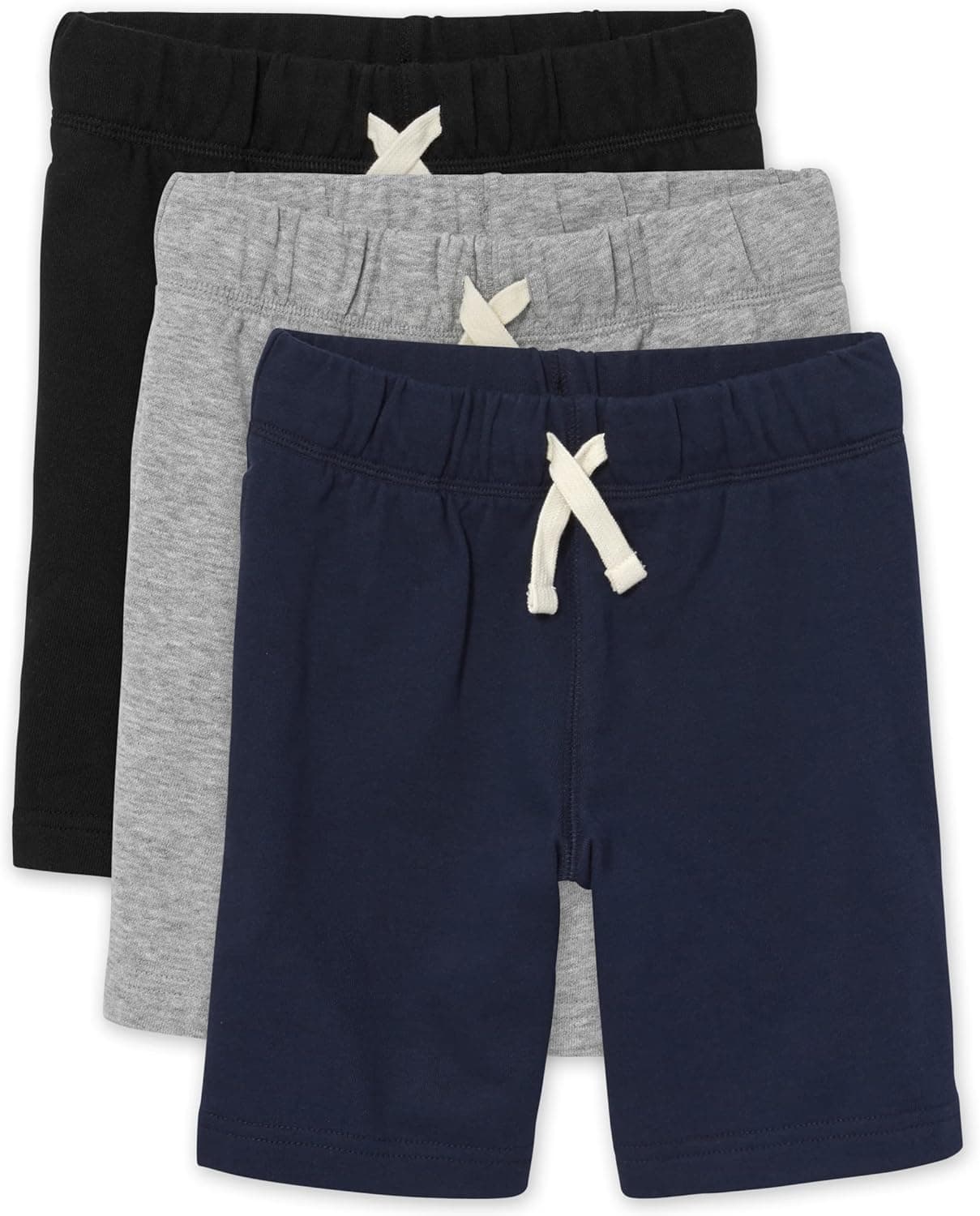 The Children's Place Boys' 3 Pack French Terry Casual Shorts