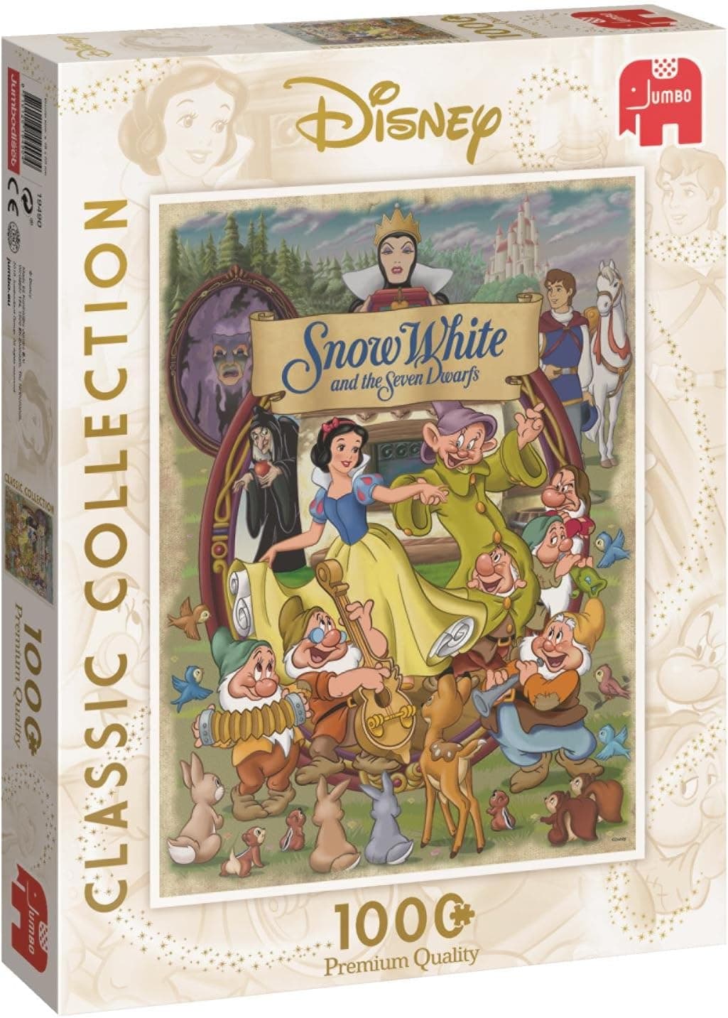 Disney Classic Collection Snow White Jumbo 19490 - 1000 Piece Jigsaw Puzzle