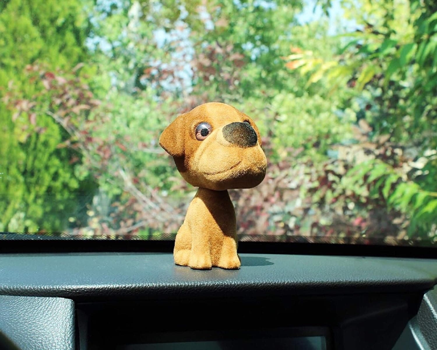 Batty Bargains Rowdy Bobblehead Rottweiler Mutt Dog with Car Auto Dashboard Adhesive