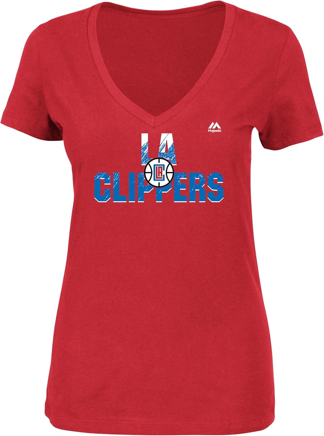 VF LSG Women's San Antonio Spurs Get Aggressive Short Sleeve V-Neck Tee