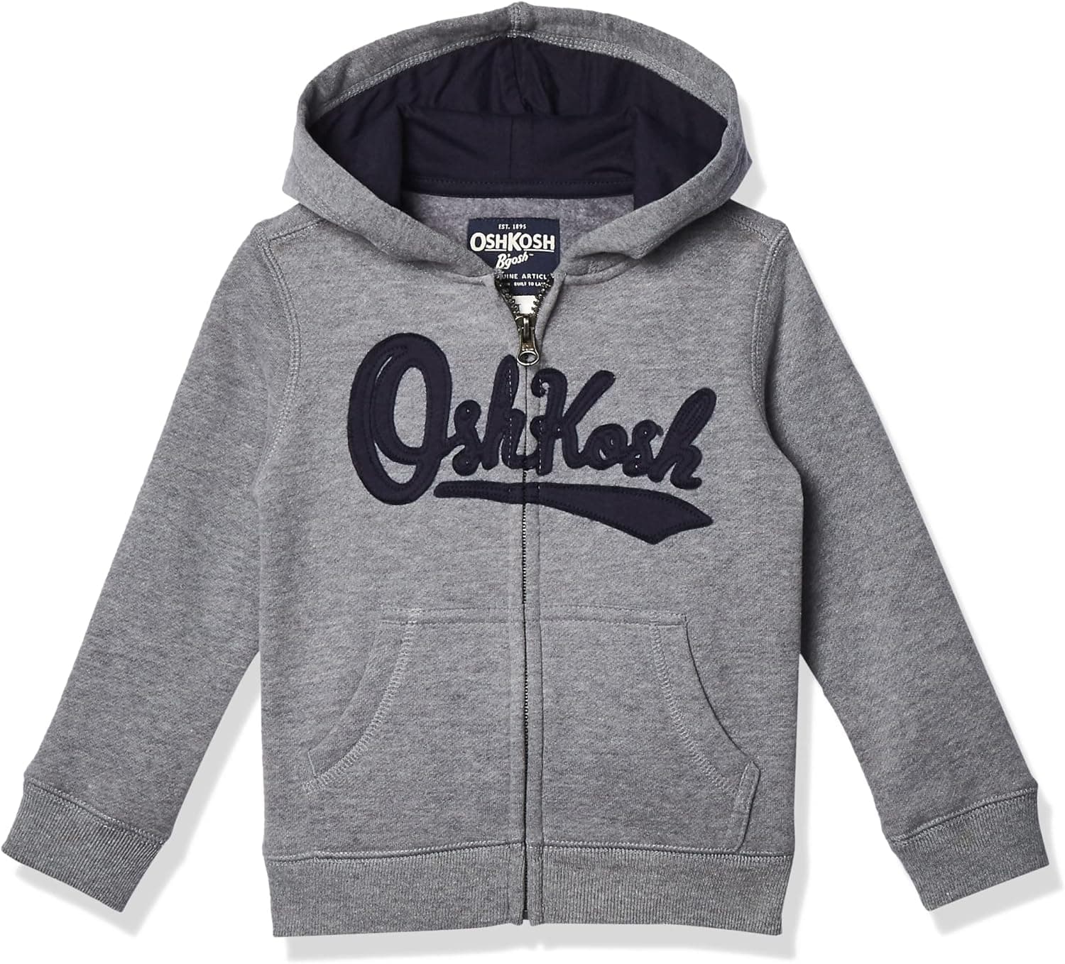 OshKosh B'Gosh Boys' Full Zip Logo Hoodie