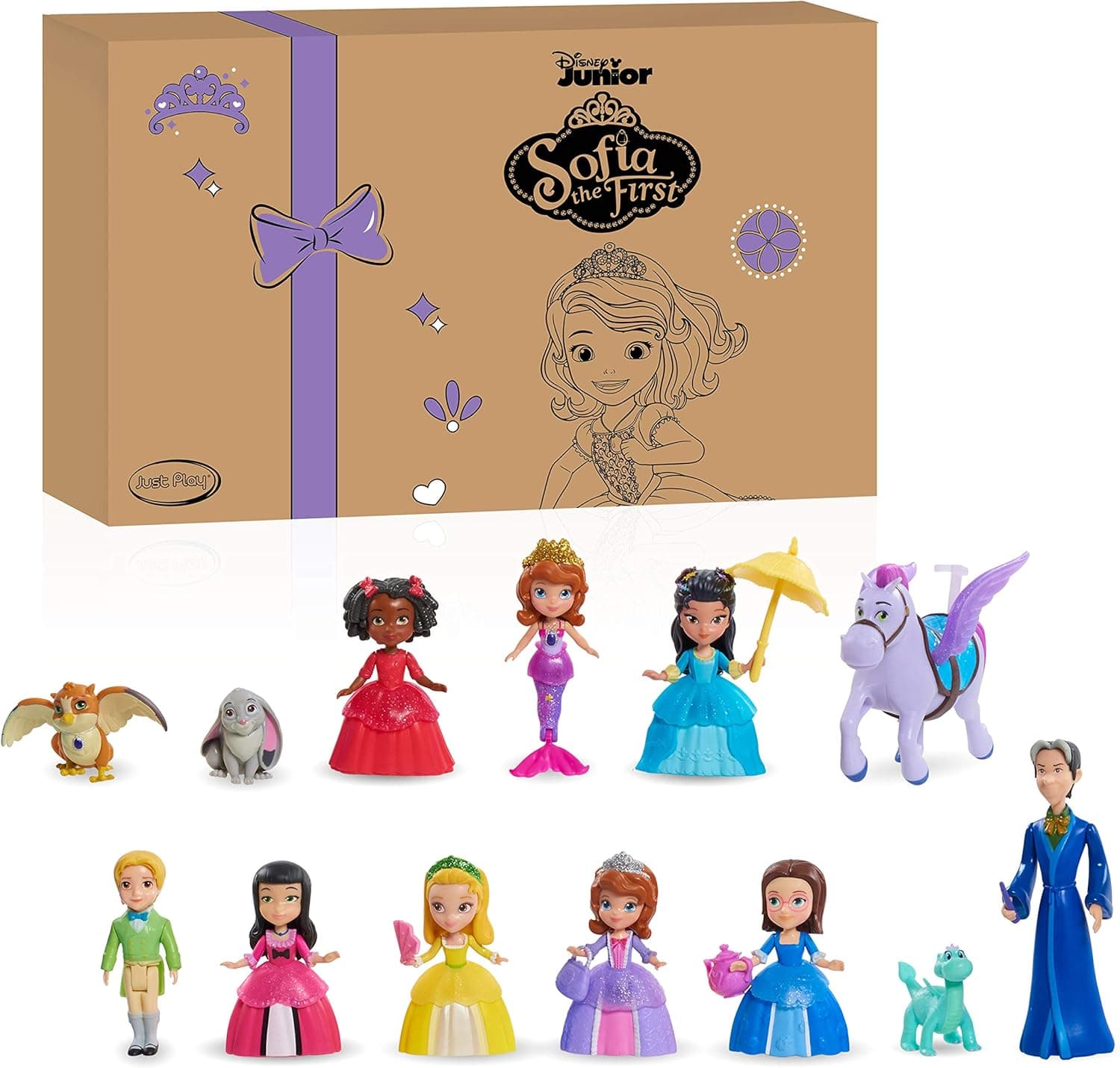 Sofia the First Deluxe Friends Pack, Amazon Exclusive, by Just Play