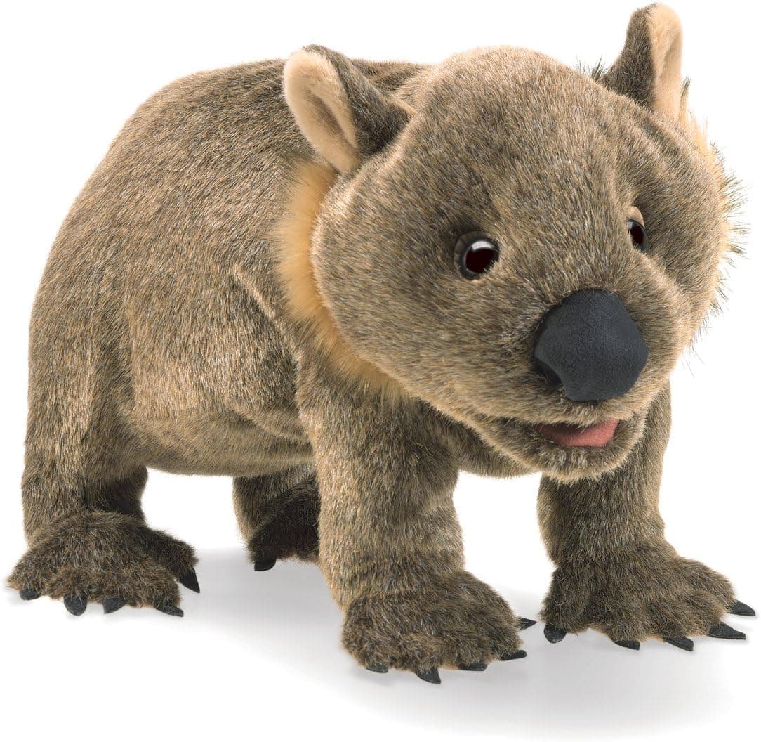 Folkmanis Wombat Hand Puppet, One Size, Multicolor
