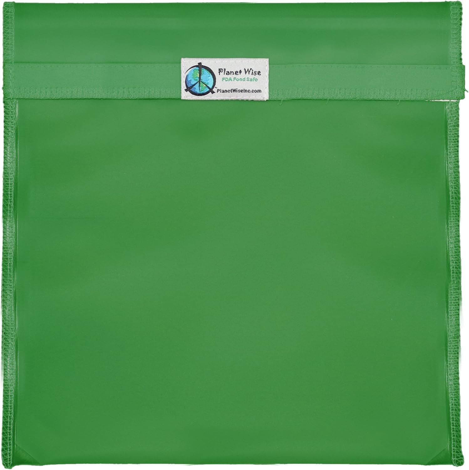 Planet Wise Tint Gallon Bag - Hook and Loop (Green)