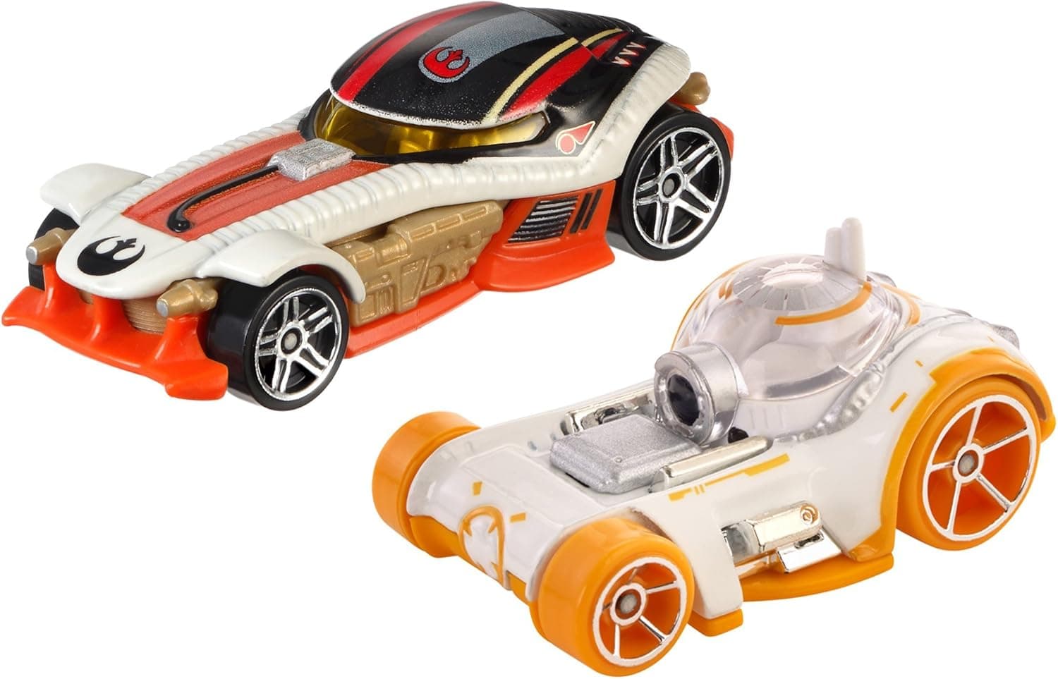 Hot Wheels Star Wars Character Car 2-Pack BB-8 & Poe Dameron
