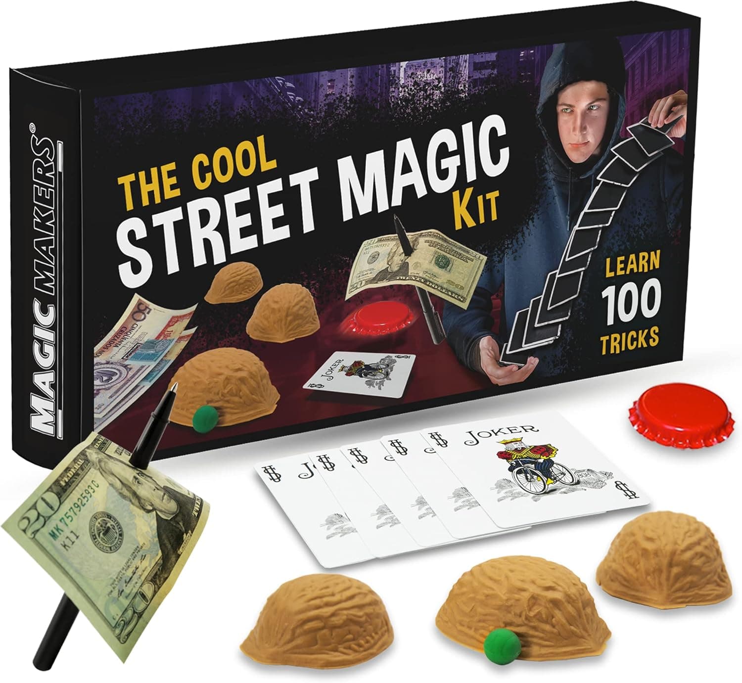 Magician Kit Magic Tricks for Teens & Adults - Street Magic Performed by Real Magicians