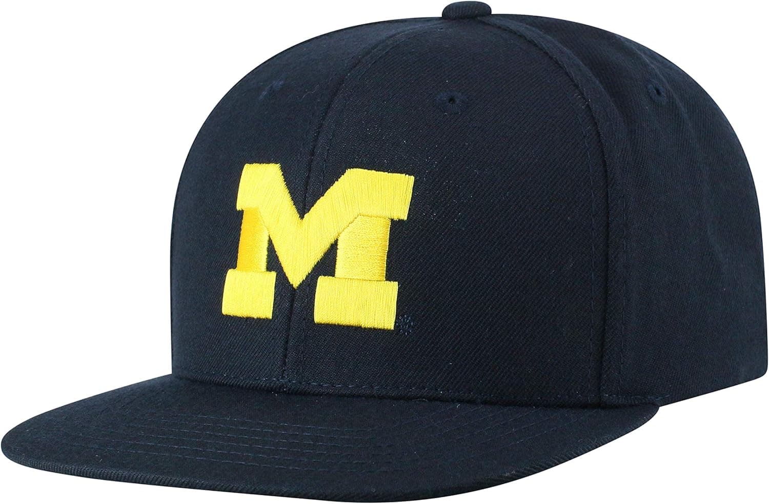 Top of the World Men's Flat Brim Fitted Hat Team Icon