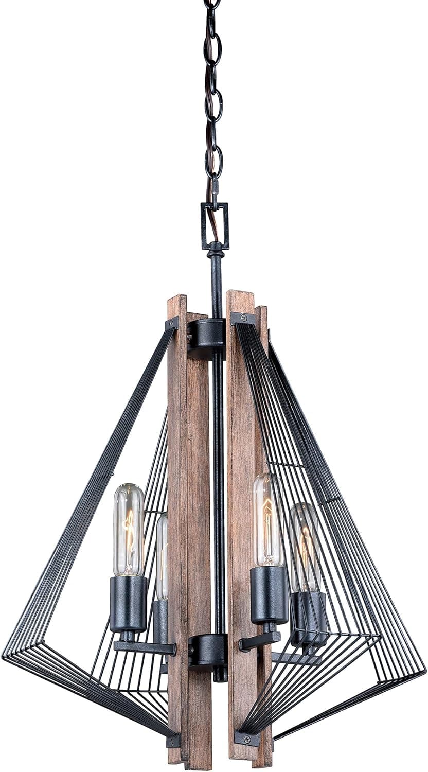 Vaxcel H0181 Four Light Mini Chandelier