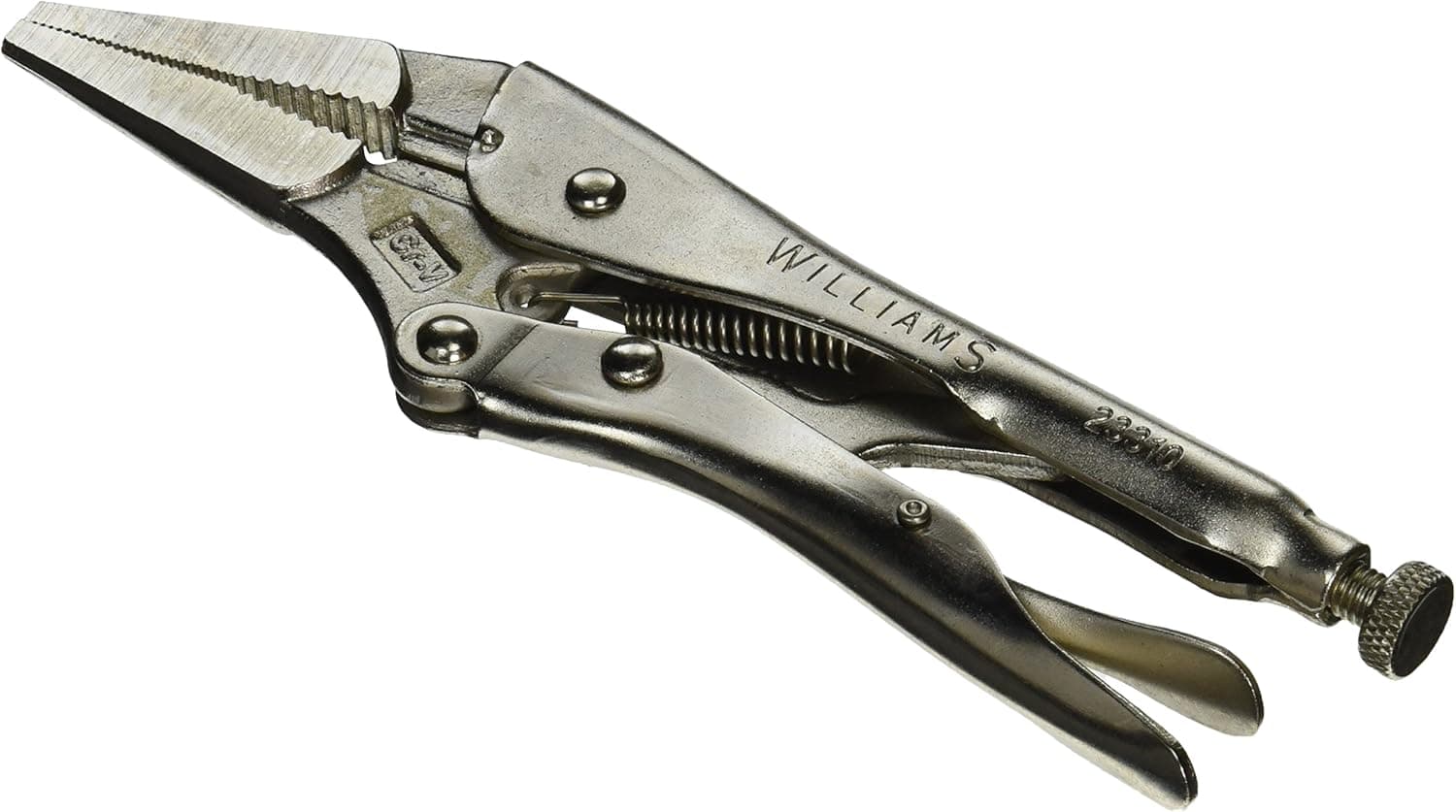 Williams 23310 Long Locking Plier with Cutter, 9-Inch
