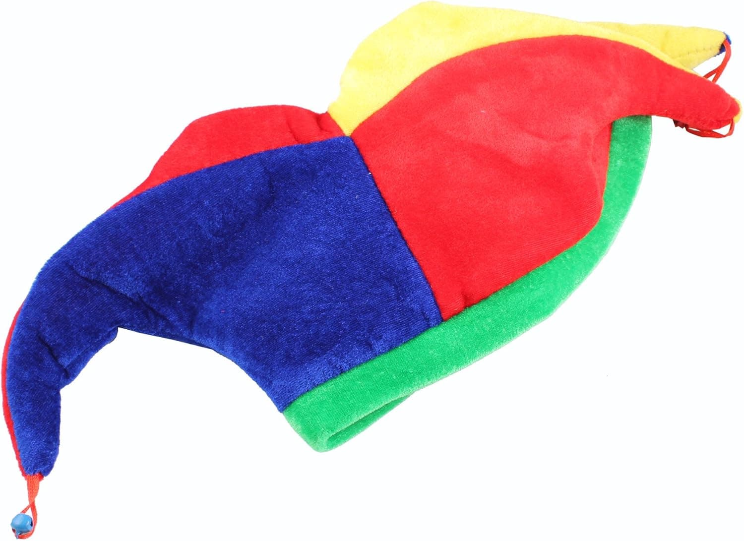 OLSUS Halloween Court Jester Clown Hat Funny Multicolor Accessories Clown Mardi Gras Party Costume