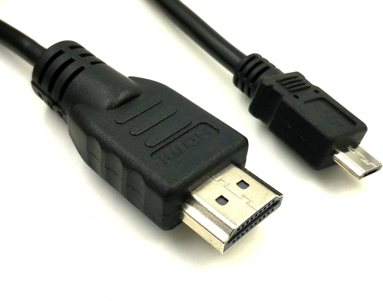 Duttek HDMI to Micro USB Cable, 1M/ 3.3ft HDMI Male to Micro USB Male Converter Connector Cable Cord (ONLY for Charging)