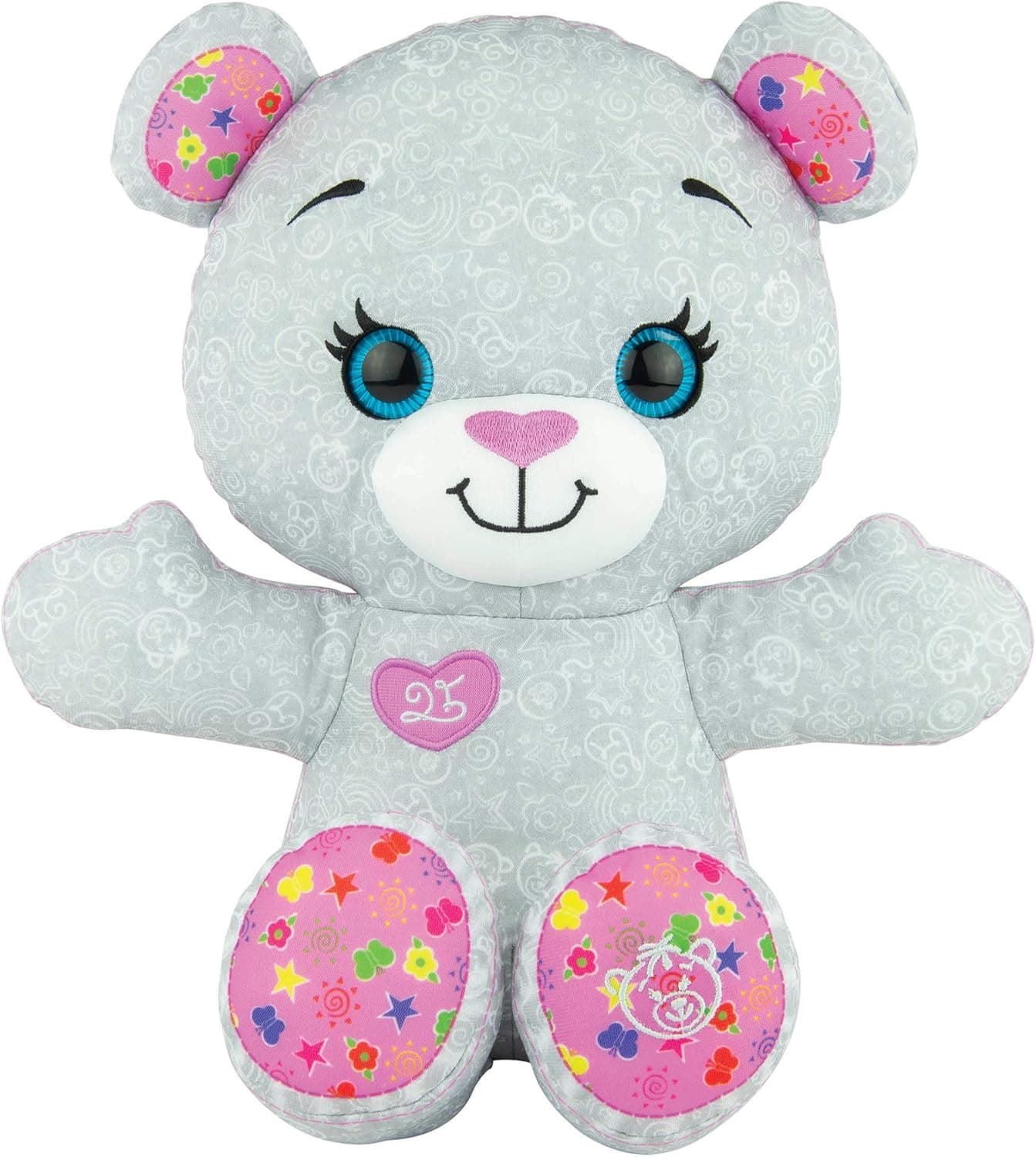 Special Limited Edition Doodle Bear – 14ʺ Plush Toy with 3 Washable Markers – The Original Doodle Bear with a Special 25th Anniversary Design