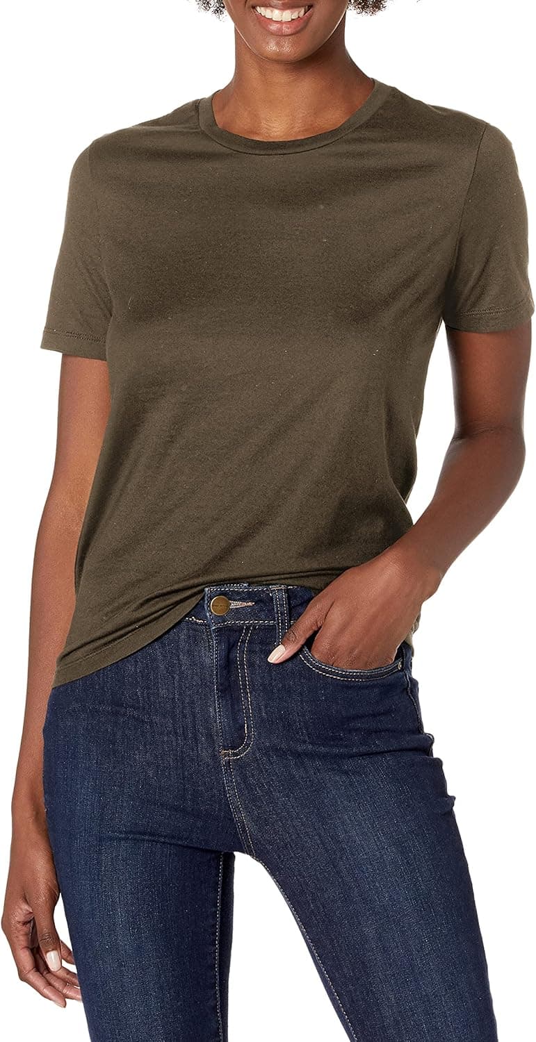 AG Adriano Goldschmied Women's Gray Boy Tee