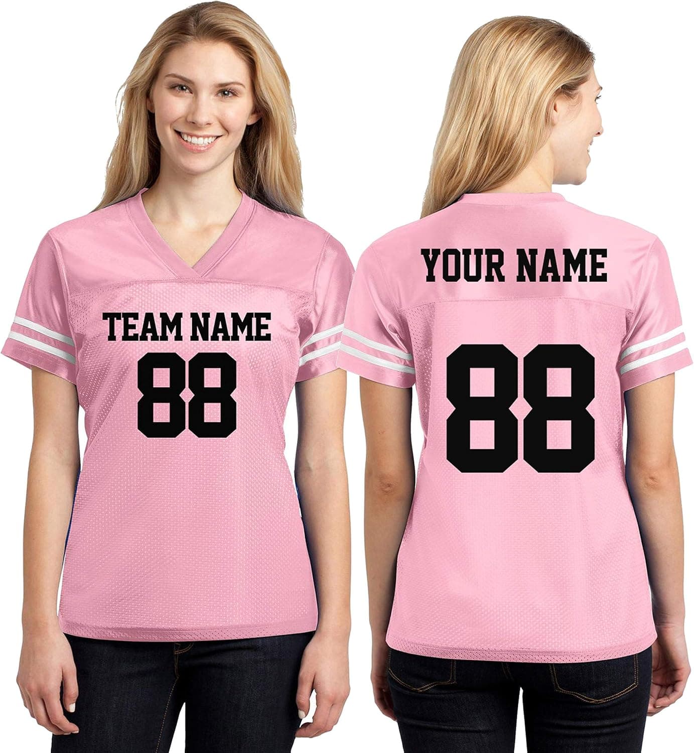 Custom 2 Sided Jerseys for Men & Women - Make Your OWN Jersey T Shirts & Customized Team Uniforms