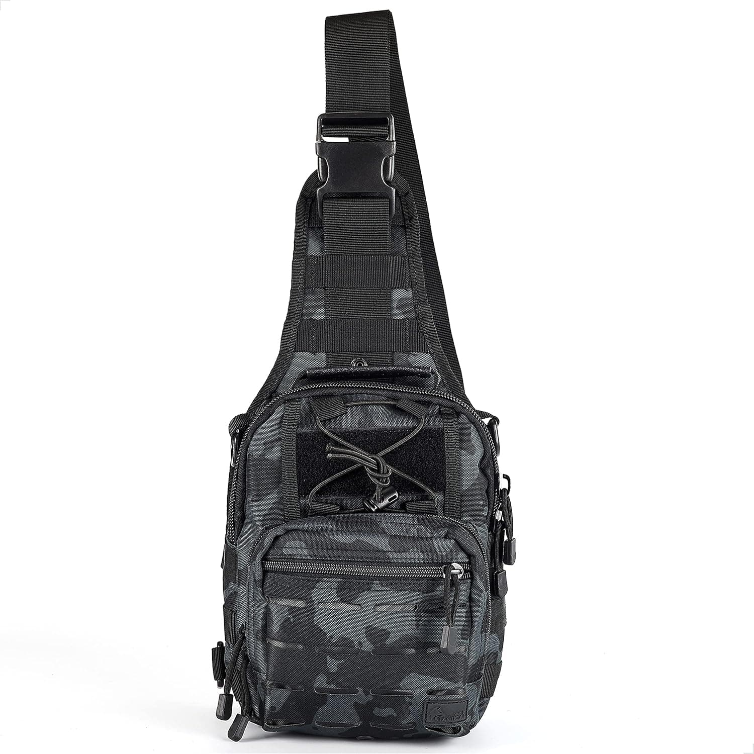 WOLF TACTICAL Compact EDC Sling Bag - Concealed Carry Shoulder Bag for Range, Travel, Hiking, Outdoor Sports