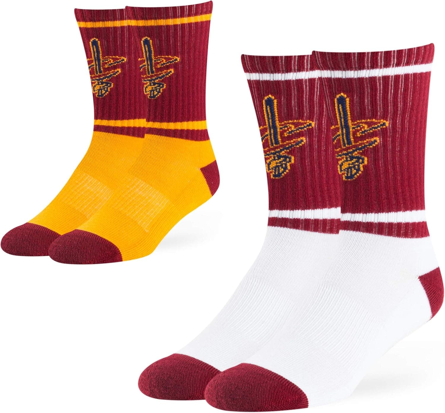 OTS NBA Men's Dasher Sport Sock 2-Pack