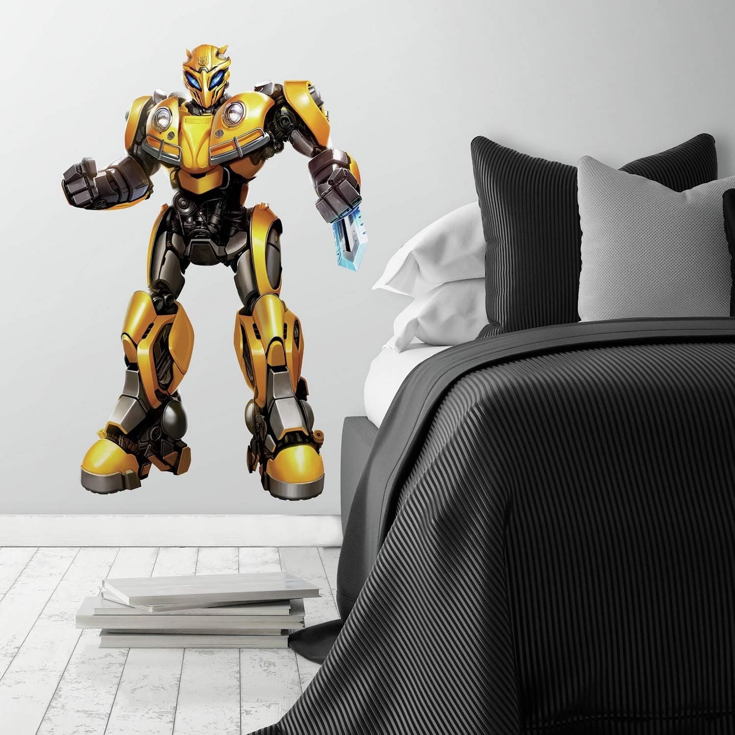 RoomMates RMK3828GM Transformers Bumblebee Peel and Stick Giant Wall Decal